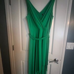 DKNY Women's Green Dress